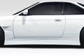 Duraflex B Sport Side Skirts Compatible With 1995-1998 Nissan 240SX - 2 Piece