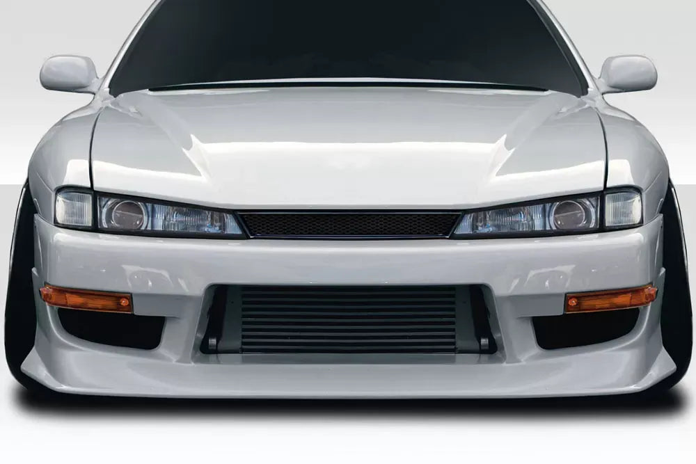 Duraflex D1 Front Bumper Cover Compatible With 1997-1998 Nissan 240SX - 1 Piece