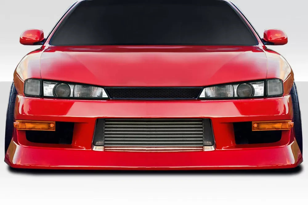Duraflex B Sport Front Bumper Cover Compatible With 1997-1998 Nissan 240SX - 1 Piece