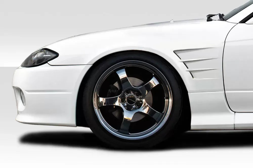 Duraflex GPR Front Fenders Flare Compatible With 1999-2002 Nissan S15 Silvia - 2 Piece