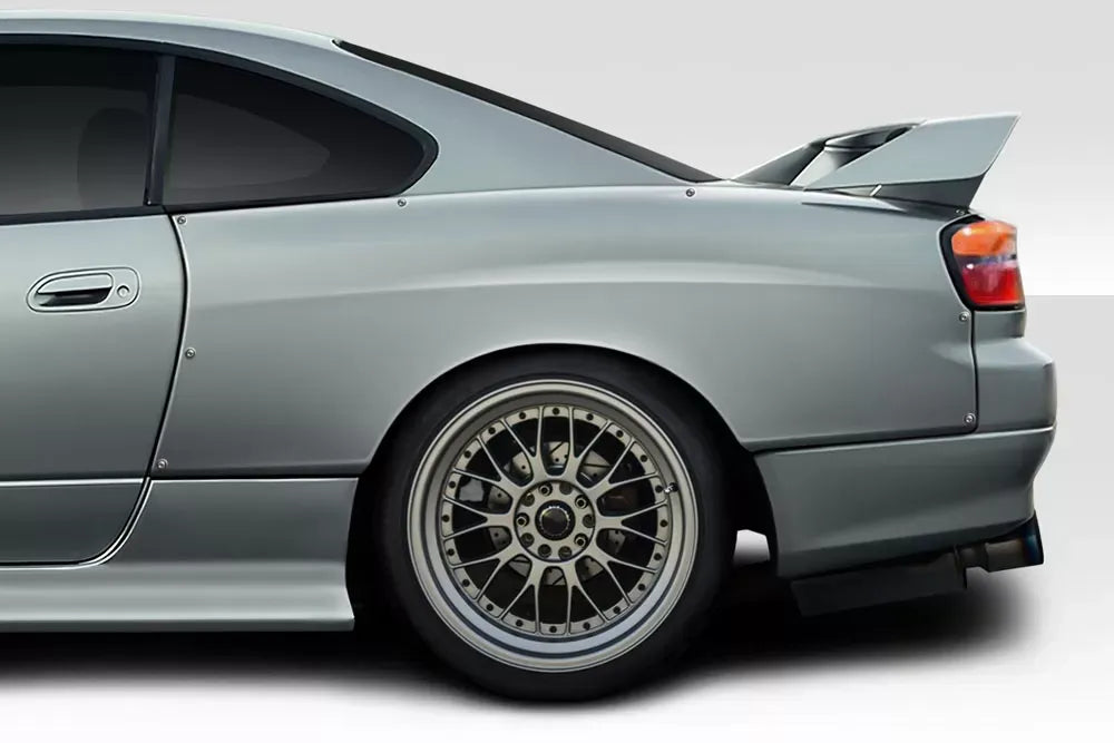 Duraflex GPR Rear Fenders Flares Compatible With 1999-2002 Nissan S15 Silvia - 2 Piece