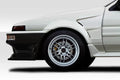 Duraflex D1 Sport 30mm Front Fenders Compatible With 1984-1987 Toyota Corolla - 2 Piece