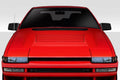 Duraflex D1 Hood Compatible With 1984-1987 Toyota Corolla - 1 Piece