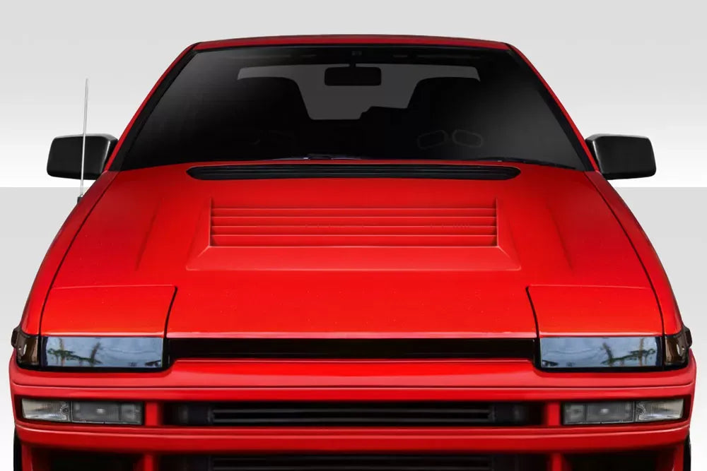 Duraflex D1 Hood Compatible With 1984-1987 Toyota Corolla - 1 Piece
