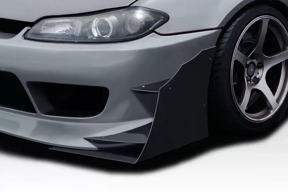Duraflex D1 Canards Compatible With 1999-2002 Nissan S15 Silvia - 6 Piece