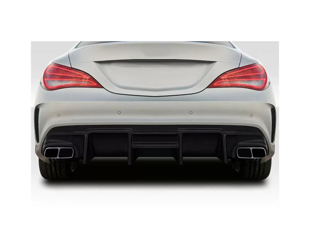 Duraflex Zex Rear Lip Add On Spoiler Compatible With 2014-2016 Mercedes CLA - 1 Piece