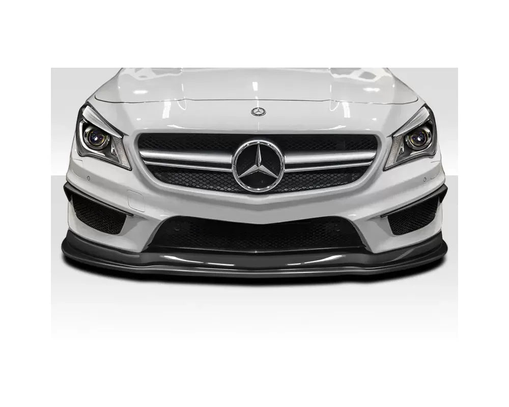 Duraflex Reactor Front Lip Spoiler Compatible With 2014-2016 Mercedes CLA - 1 Piece