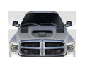 Duraflex TRX Hood Compatible With 2002-2008 Dodge Ram - 1 Piece