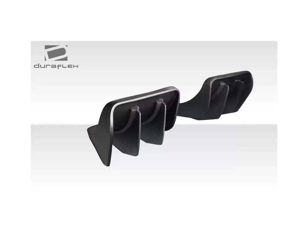 Duraflex GTR Rear Lip Add On Spoiler Compatible With 2014-2019 Chevrolet Corvette - 2 Piece
