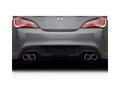 Duraflex Twins Rear Lip Add On Spoiler Compatible With 2010-2016 Hyundai Genesis - 1 Piece
