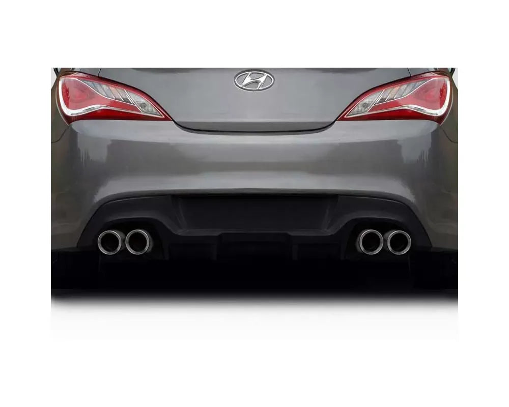 Duraflex Twins Rear Lip Add On Spoiler Compatible With 2010-2016 Hyundai Genesis - 1 Piece