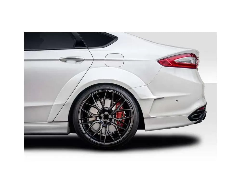 Duraflex Reis Rear Fender Flares Compatible With 2013-2016 Ford Fusion - 6 Piece