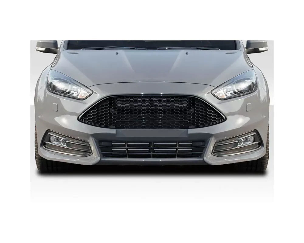 Duraflex Streetline Front Lip Spoiler Compatible With 2015-2018 Ford Focus - 2 Piece