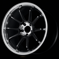 Advan RZ-DF2 20x9.0 / +40 Offset / 5x114.3 / 73mm Bore / Diamond Cut and Racing Titanium Black YAF0I40EDRTB