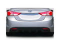 Duraflex SQR Rear Diffuser Compatible With 2011-2013 Hyundai Elantra - 1 Piece