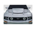 Duraflex Interceptor Hood Compatible With 2005-2009 Ford Mustang - 1 Piece