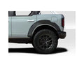 Duraflex Extreme Country Rear Fender Flares Compatible With 2021-2025 Ford Bronco - 4 Piece