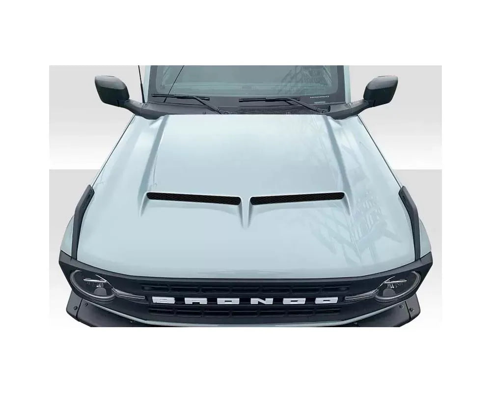 Duraflex GT500 Hood Compatible With 2021-2023 Ford Bronco - 1 Piece
