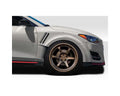 Duraflex Aerotune Front Fenders Flare Compatible With 2019-2023 Hyundai Veloster - 6 Piece