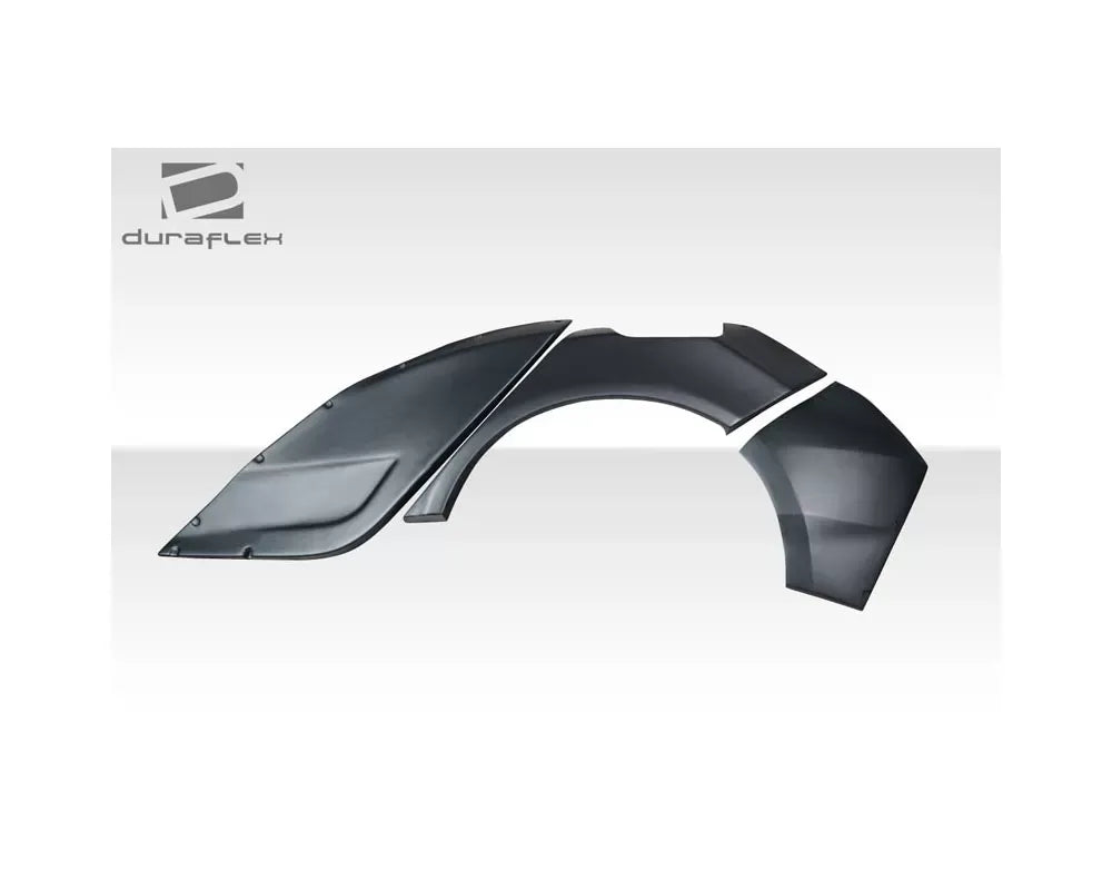 Duraflex Speedster Wide Body Rear Fender Flares Compatible With 2016-2021 Honda Civic - 6 Piece