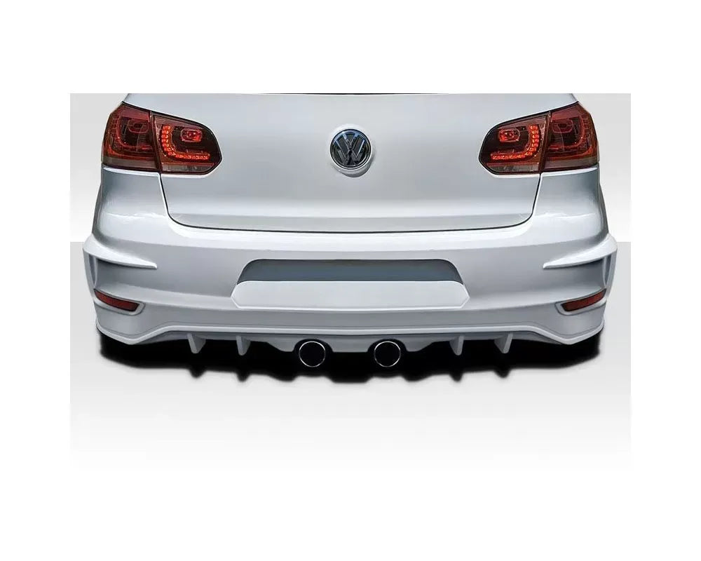 Duraflex Rabbet Rear Bumper Cover Compatible With 2010-2014 Volkswagen GTI