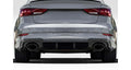Duraflex Macula Rear Diffuser Compatible With 2018-2020 Audi RS3 - 1 Piece