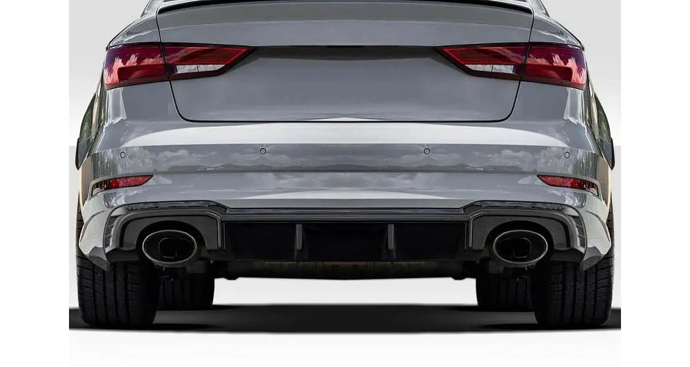 Duraflex Macula Rear Diffuser Compatible With 2018-2020 Audi RS3 - 1 Piece
