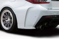 Duraflex Alpha Rear Spats Compatible With 2015-2019 Lexus RC-F