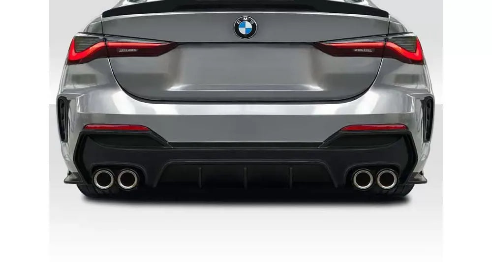 Duraflex Avast Rear Diffuser Compatible With 2021-2025 BMW 4 Series G22 - 3 Piece