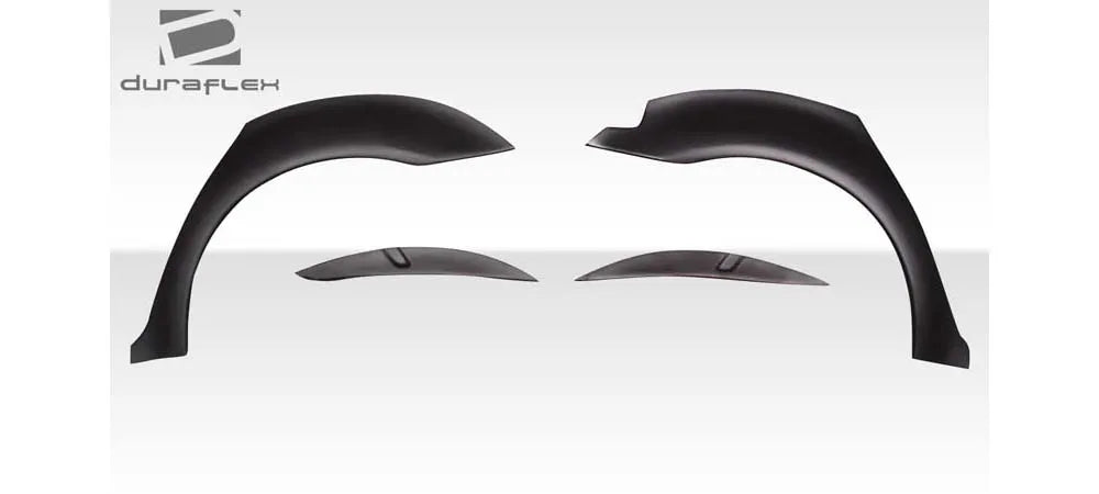 Duraflex M Look Rear Fender Flares Compatible With 2001-2006 BMW 3 Series - 4 Piece