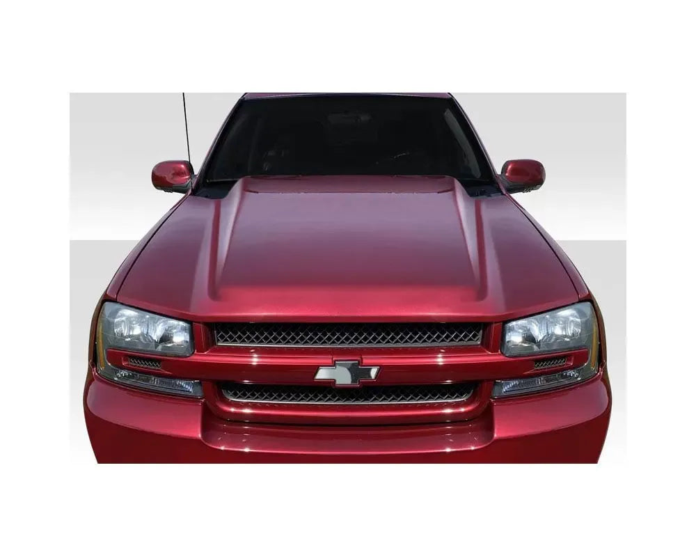 Duraflex Cowl Hood Compatible With 2002-08 Chevrolet Trailblazer - 1 Piece
