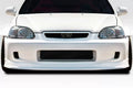 Duraflex Joker Front Bumper Cover Compatible With 1996-1998 Honda Civic