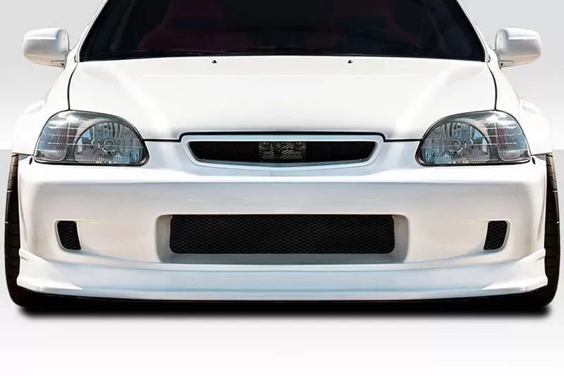 Duraflex Joker Front Bumper Cover Compatible With 1996-1998 Honda Civic
