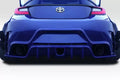 Duraflex GT Competition Rear Bumper Cover Compatible with 2022-2025 Toyota GR86 Subaru BRZ