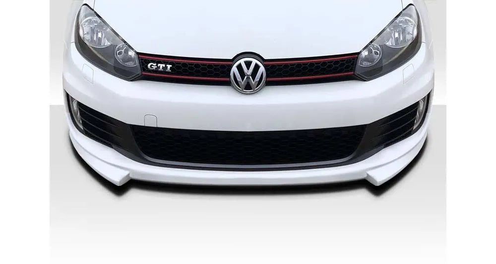Duraflex Victory Front Lip Spoiler Compatible With 2010-2014 Volkswagen Golf GTI - 1 Piece