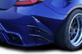 Duraflex GT Competition Rear Bumper Canards Compatible with 2022-2025 Toyota GR86 Subaru BRZ