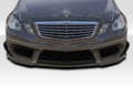 Duraflex Black Series Look Front Bumper Cover Compatible With 2010-2013 Mercedes E Class W212 - 1 Piece