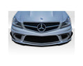 Duraflex Black Series Look Front Bumper Cover Compatible With 2012-2014 Mercedes W204 - 1 Piece