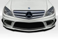 Duraflex Black Series Look Front Bumper Cover Compatible With 2008-2011 Mercedes C Class W204 - 1 Piece
