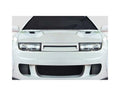 Duraflex Hyper Flow Front Grille Compatible With 1990-1996 Nissan 300ZX Z32 - 1 Piece