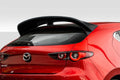 Duraflex Elements Wing Spoiler Compatible With 2019-2025 Mazda 3 - 1 Piece