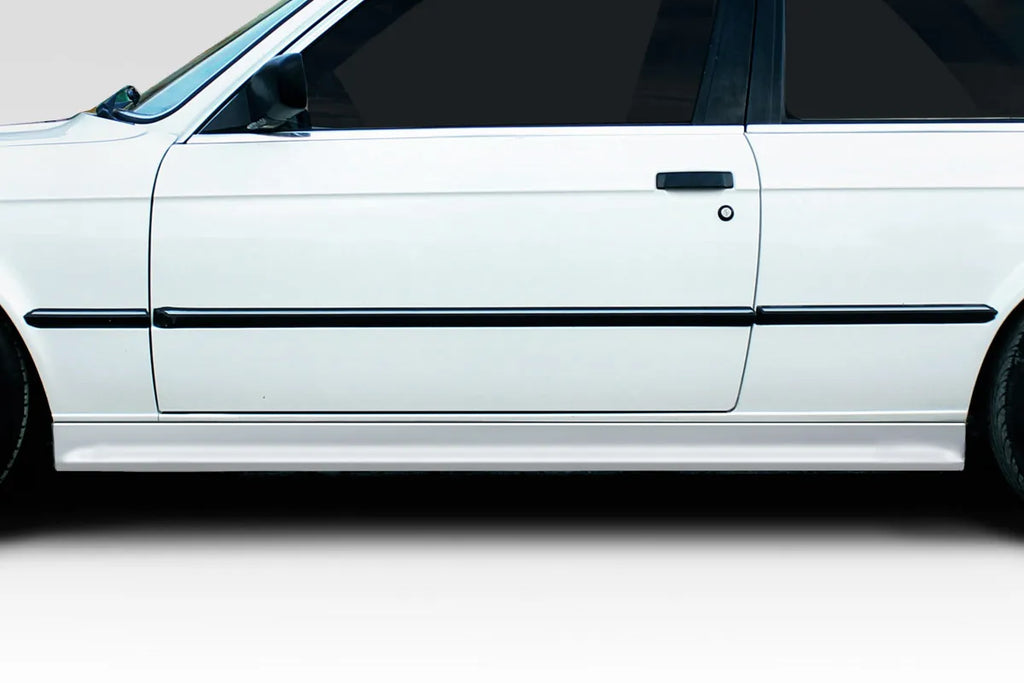 Duraflex Phantom Side Skirts Compatible With 1984-1991 BMW 3 Series E30 - 2 Piece