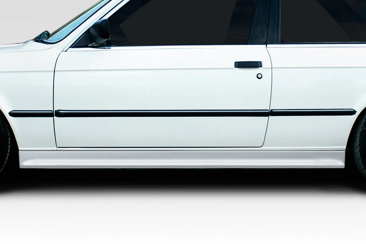 Duraflex Phantom Side Skirts Compatible With 1984-1991 BMW 3 Series E30 - 2 Piece
