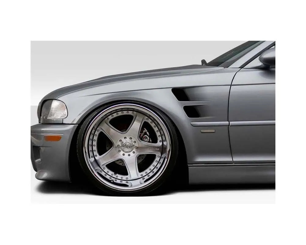 Duraflex Savala Front Fenders Compatible With 1999-2003 BMW 3 Series E46 2dr Coupe - 2 Piece