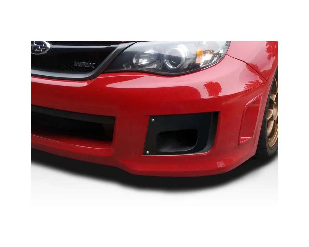 Duraflex Air Raider Front Bumper Cover Air Vent Duct Compatible With 2011-2014 Subaru Impreza - 2 Piece