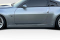 Duraflex Lexer Side Skirts Compatible With 2003-2008 Nissan 350Z - 2 Piece