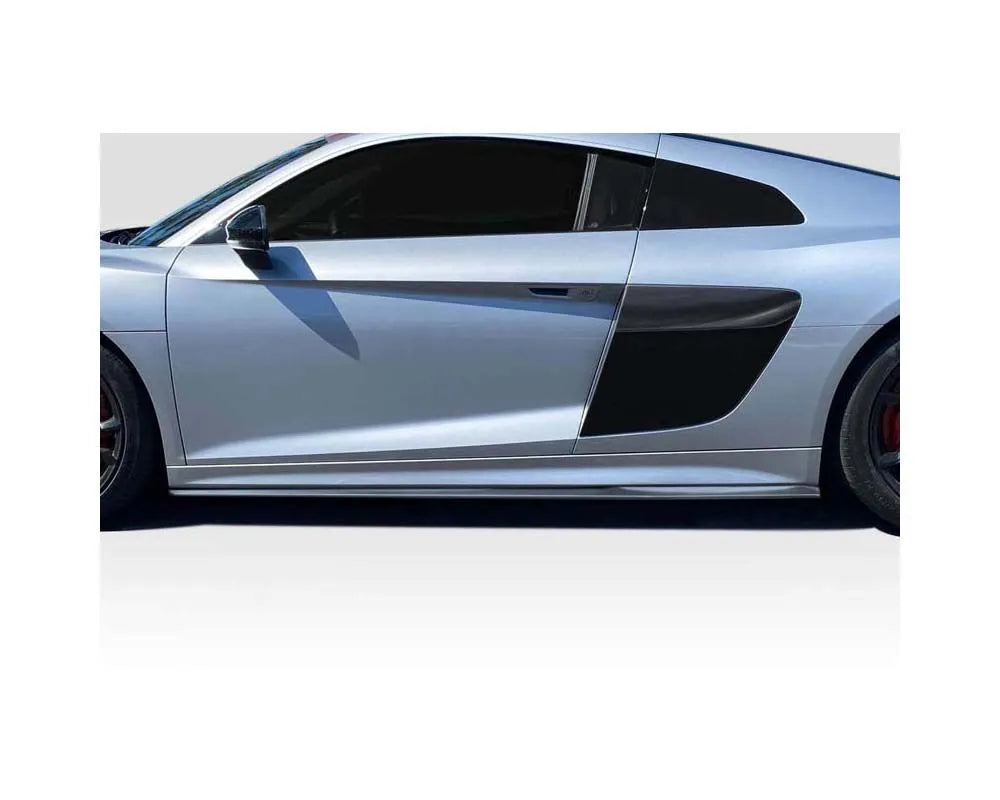 Duraflex Vesta Side Skirts Splitters Compatible With 2017-2018 Audi R8 - 2 Piece
