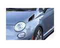 Duraflex Kima Hood Side Vents Compatible With 2012-2019 Fiat Abarth 500 - 2 Piece