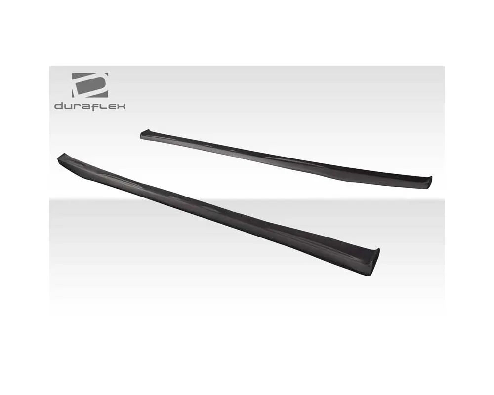 Duraflex Gervana Side Skirts Rocker Panel Splitters Compatible With 2014-2020 Lexus IS Series - 2 Piece