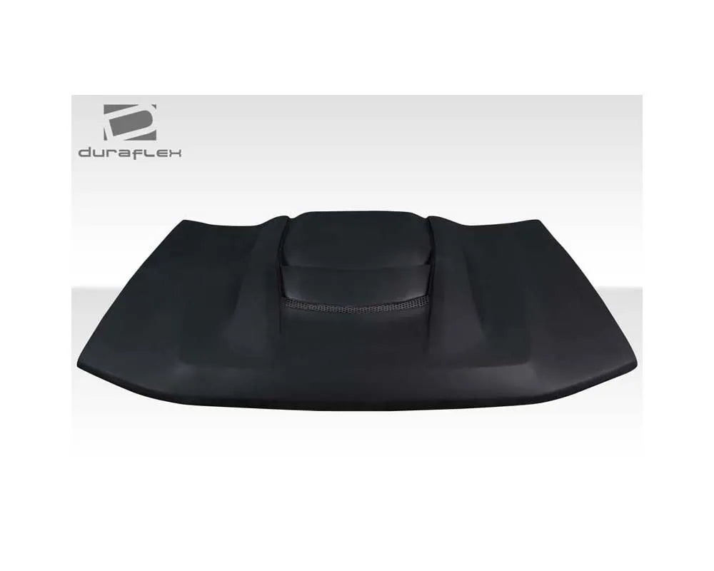 Duraflex Replacement For 2002-2008 Chevrolet Trailblazer ZR1 V2 Look Hood - 1 Piece